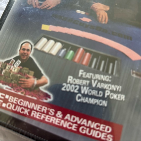 New SEALED DVD Professional Poker Tips Vincent Pastore Texas Hold’em WiseGuys On - Picture 4 of 4